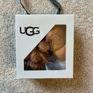 Ugh baby slippers - bear